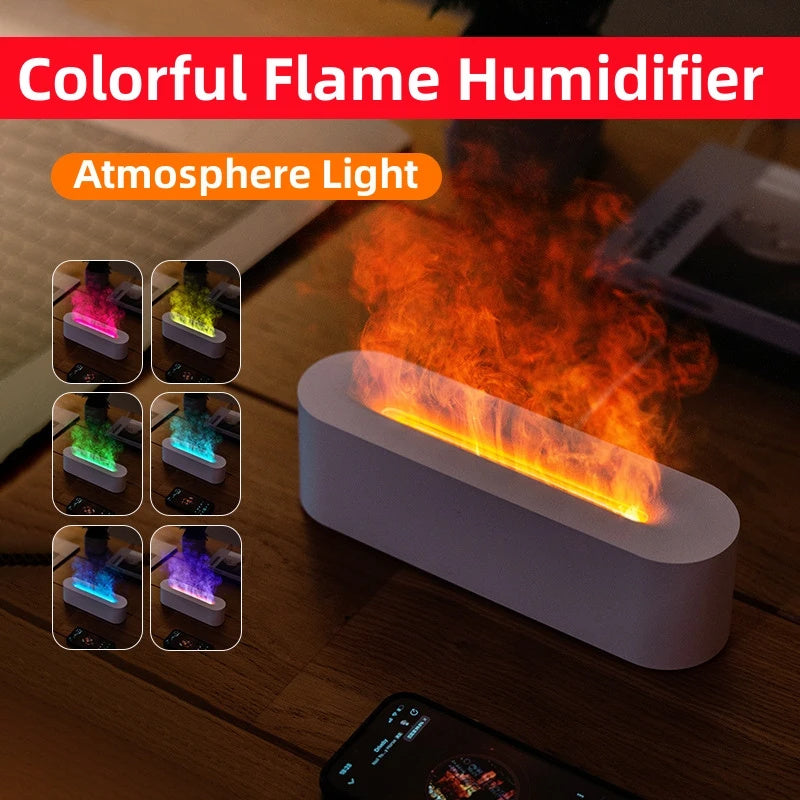 Colorful Flame Humidifier