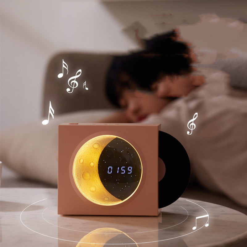 Moon Clock Bluetooth Speaker