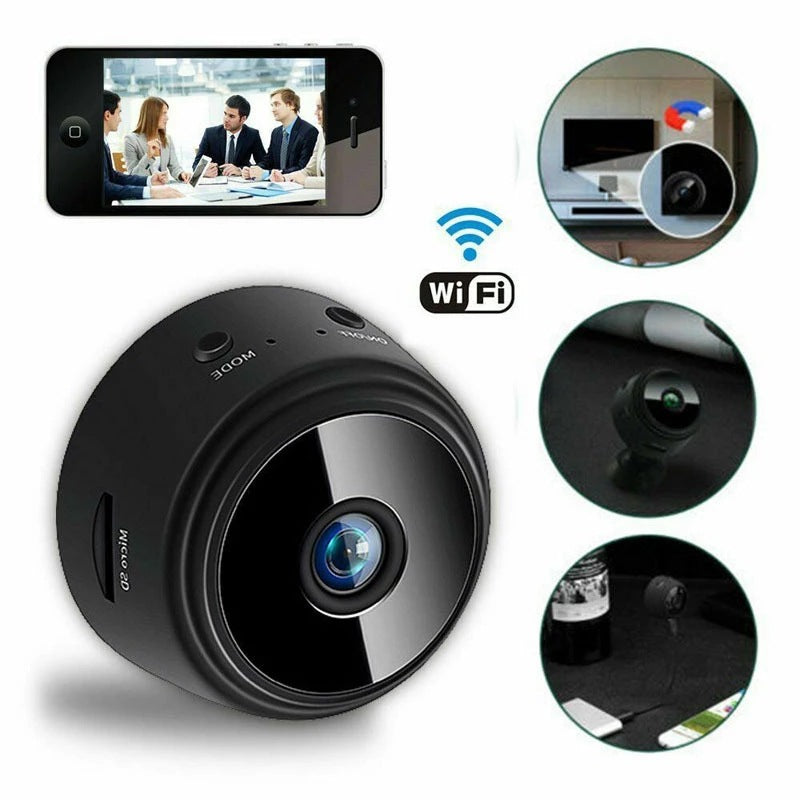 Mini Security Camera With Magnetic Suction